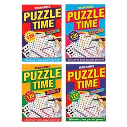 Book Puzzle Time A5 144pg