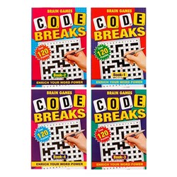 Book Code Breaks A5 144pg