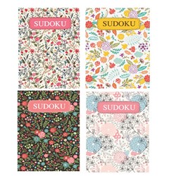 Book Sudoku Floral 180x129mm 192pg