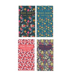 Book Word Search Floral 205x130mm 128pg