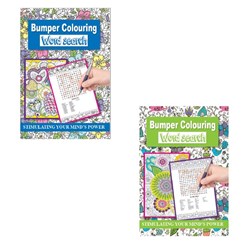Book Word Search & Colouring 210x145mm 128pg
