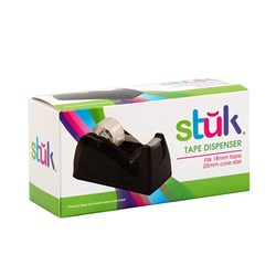 Dispenser Tape Office Medium Black