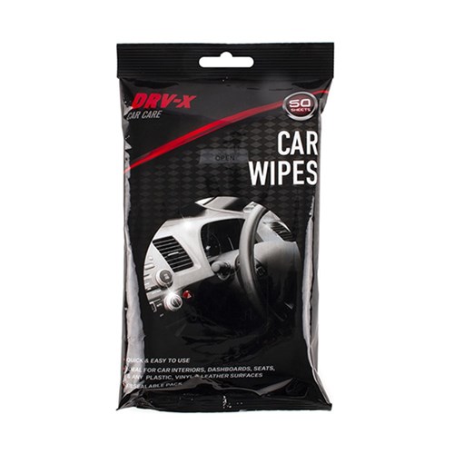 Car Care Wipes 50Pk