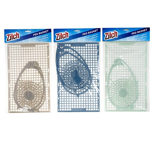 Peg Basket 3 Asstd Cols