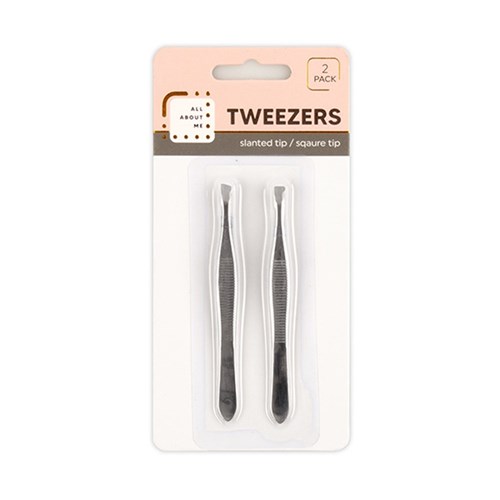 Beauty Tweezer 2 Pack 8cm