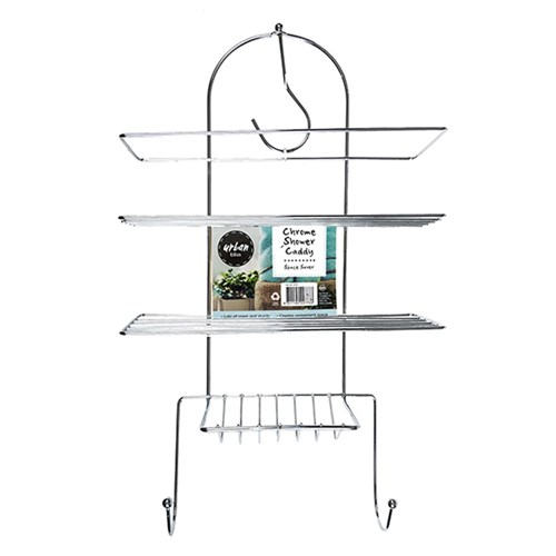 Caddy Shower Chrome 25x10.5x45cm