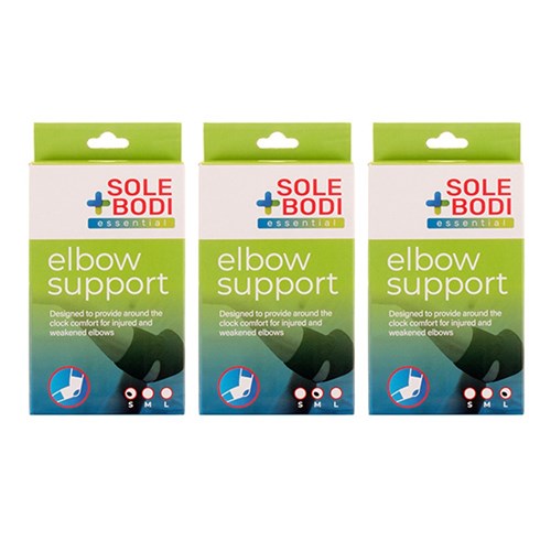 Support Elbow Sports S M L Pk1 3 Asstd Sizes