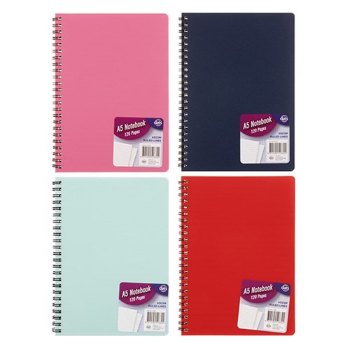 Notebook Basic PP Col A5 120pg