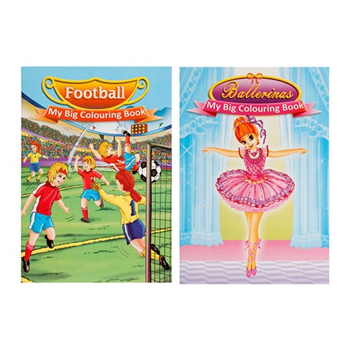 Book Kids Colouring A3 24pg 2 Asstd