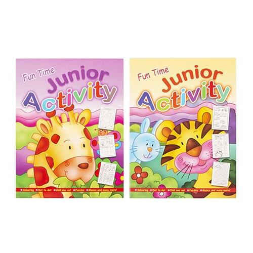 Book Kids Colouring Activity Funtime A4 64pg