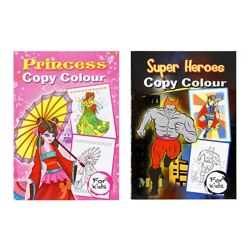 Book Kids Colouring Copy A4 16pg