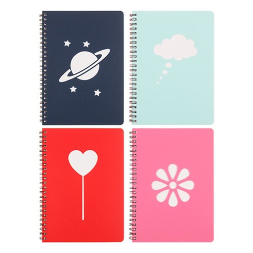 Notebook Basic PP Diecut A5 120pg