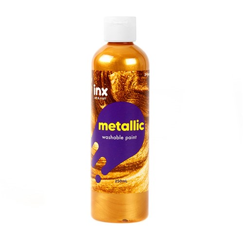 Paint Washable Bottle 250ml Metallic Gold