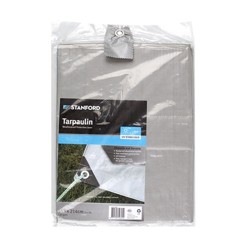 Tarpaulin Silver 153x214cm / 5x7ft