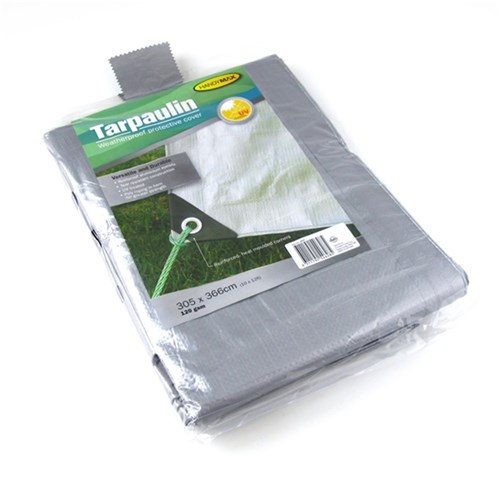 Tarpaulin Silver 3.05x3.66M / 10x12ft