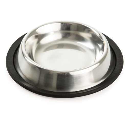 Pet Bowl S.Steel 15cm Anti Skid