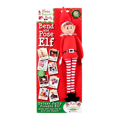 Xmas Elves BB Elf Bendable Boy