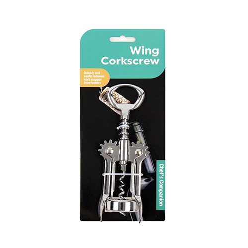 Corkscrew Wing Style Stainless Steel 16.5cm