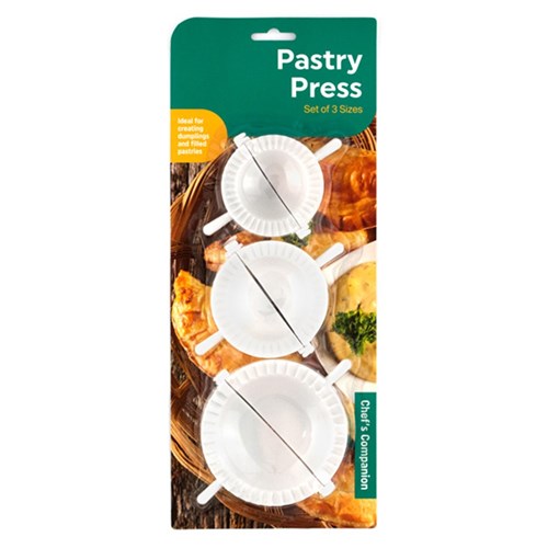 Press Dumpling Plastic Set of 3 6.8cm 7.8cm 9cm