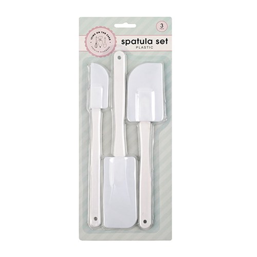 Spatula Set of 3 White