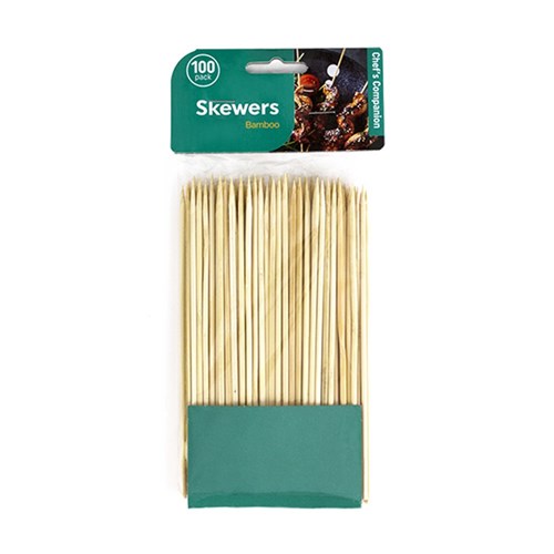 Skewer BBQ Bamboo 15cmx2.5mm Pk100