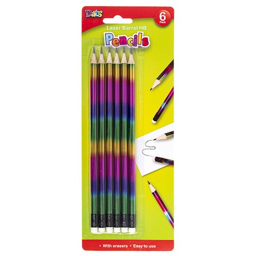 Pencil Laser Barrel HB 6pk