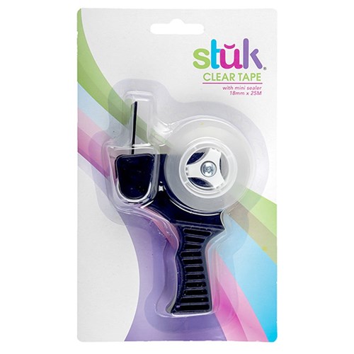 Tape Clear w Mini Sealer 18mm x 25M