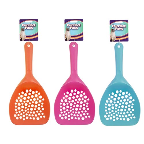 Cat Litter Scoop PP Jumbo 3 Asstd Cols