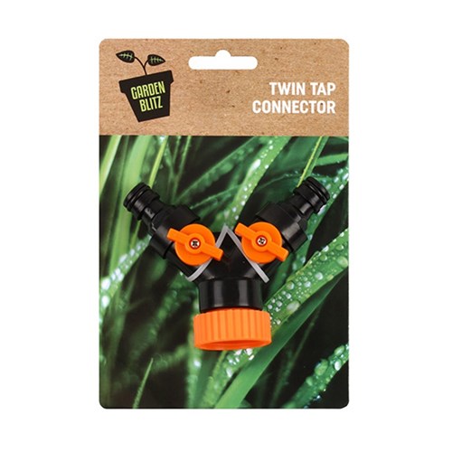 Hose Connector Twin Tap