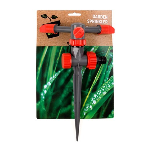 Garden Sprinkler 3 Arm w Spike