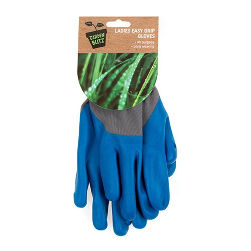 Gloves Ladies 1Pk w Rubber Coating