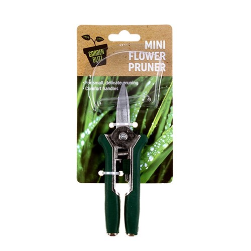 Pruner By-Pass Flower Mini w Aluminium Handles