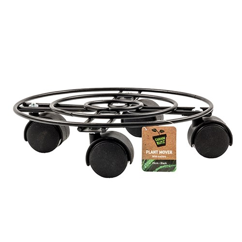 Plant Mover Black Round