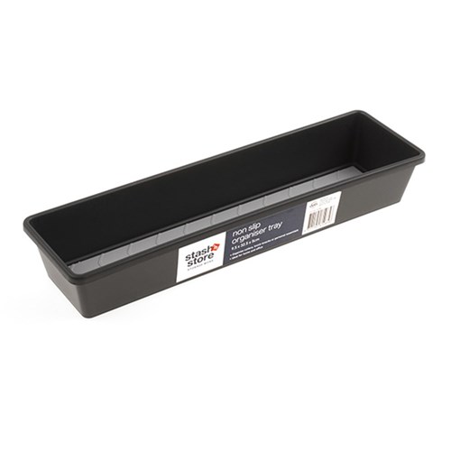 Shelf Organiser Non Slip Tray 9.5X32.5X5CM