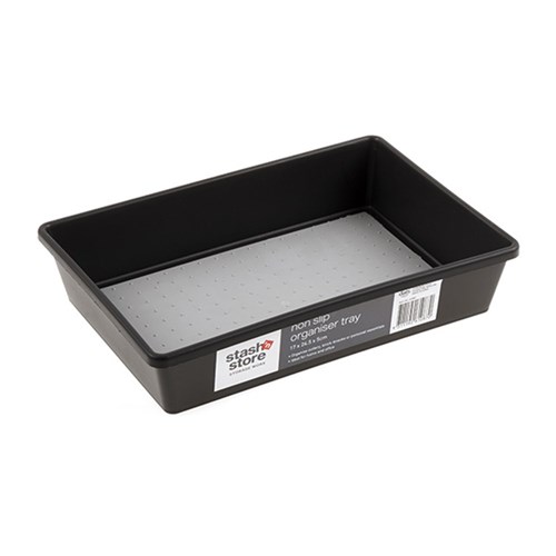 Shelf Organiser Non Slip Tray 17x24.5x5cm