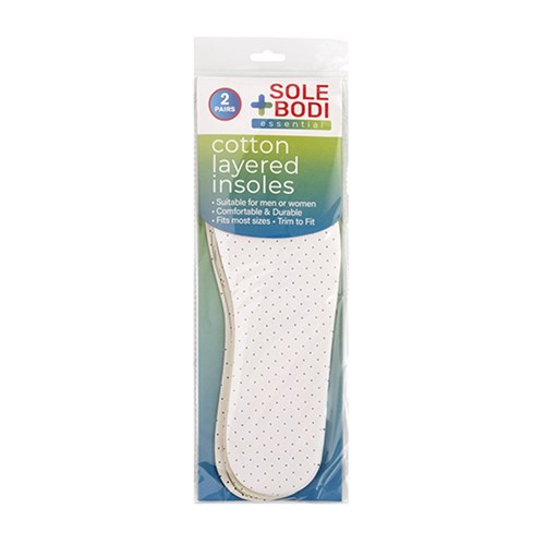 FT Insole Cotton Padded 2 Pairs