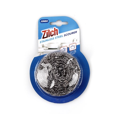 Scourer Stainless Steel Pk1 8.5cm Dia