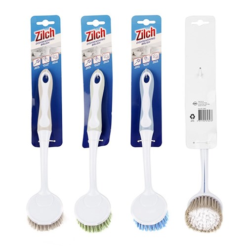 Dish Brush Round Pk1 3 Asstd Cols