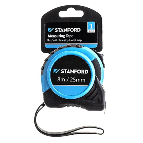 Tape Measure PVC Cover w Wrist Strap 8M