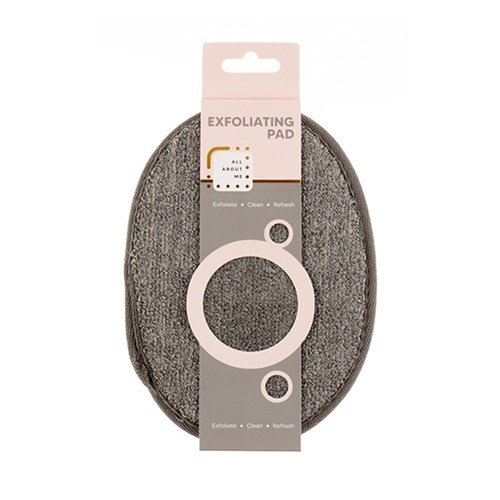 Bode Exfoliator Pad Oval Charcoal Colour