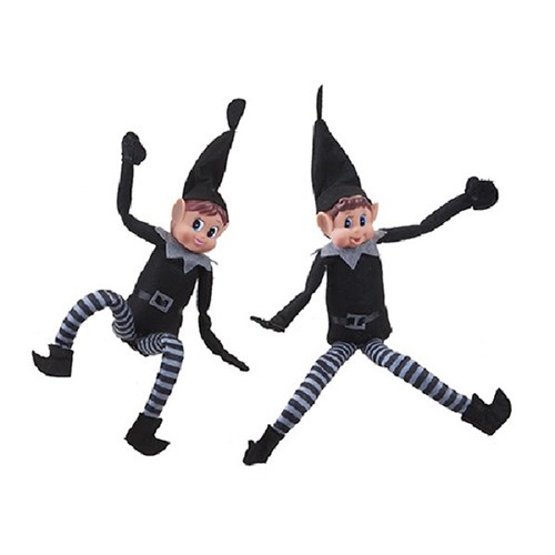 Xmas Elves BB Elf Bendable 2 Asstd