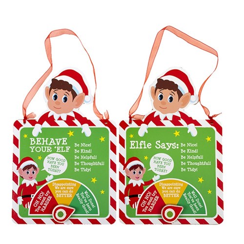 Xmas Elves BB Naughty/Nice Meter w/ Hang Tag