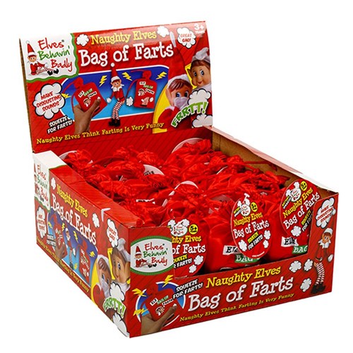 Xmas Elves BB Electronic Elf's Bag of Farts AAA Battery