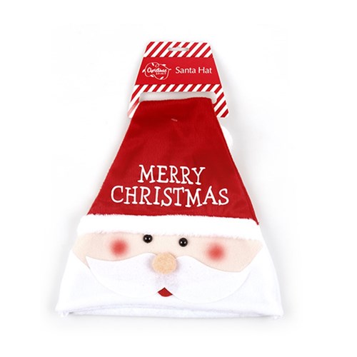 Hat Santa Xmas w/ Santa Face