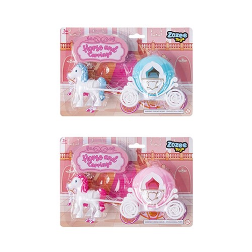 Toys Horse & Carriage Play Set