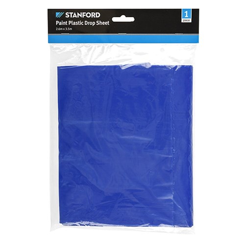 Paint Drop Sheet Plastic 1Pk 2.6x3.5M