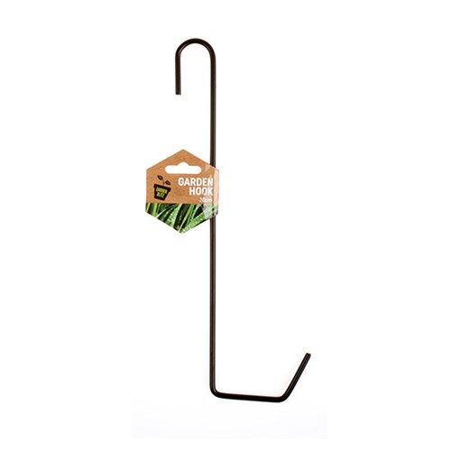 Hooks S Shape 1Pk Black 30cm