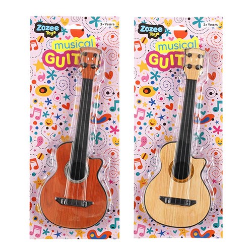 Toys Musical Guitar 33cm 2 Asstd Cols