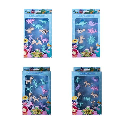 Toys Animal Mixed Set 4 Asstd