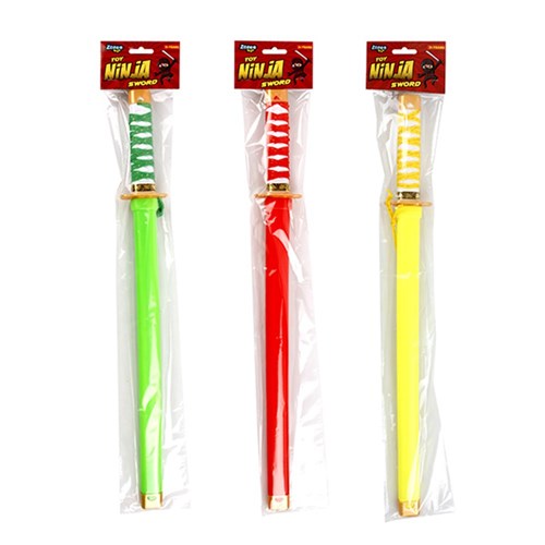 Toys Weapon Ninja Sword 58cm Asstd Cols